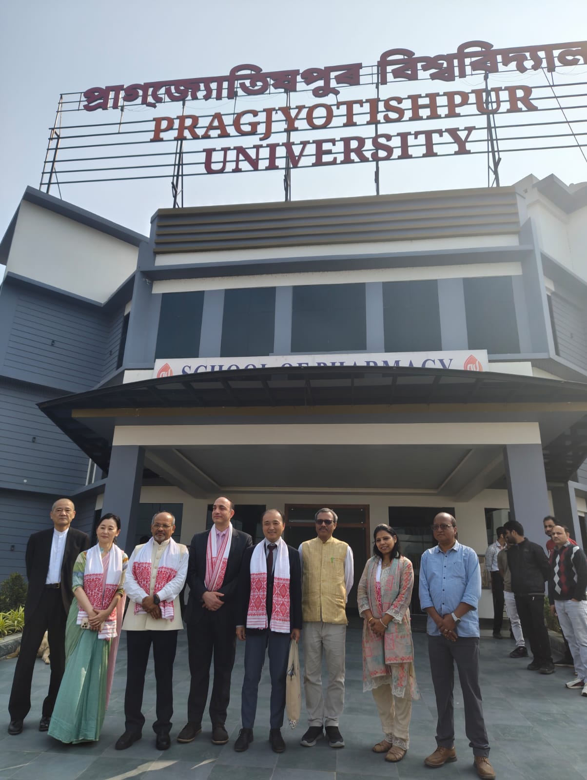 A Distinguished Visit: Director of The Japan Foundation, India at Pragjyotishpur University